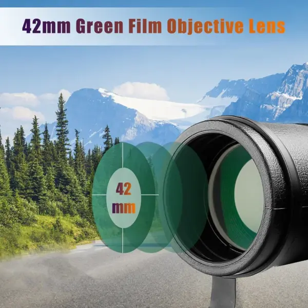 SVBONY SA202 10X42 Professional Binoculars – Roof Prism FMC Optics for Travel, Outdoor, Camping & Survival - Image 3