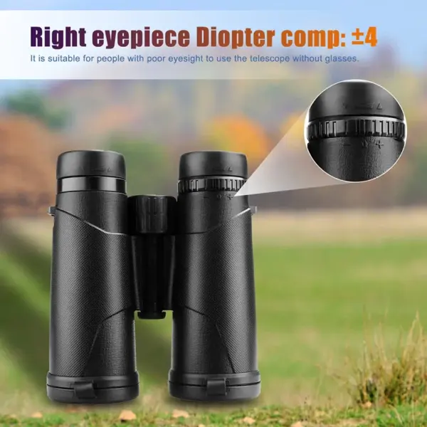 SVBONY SA202 10X42 Professional Binoculars – Roof Prism FMC Optics for Travel, Outdoor, Camping & Survival - Image 5