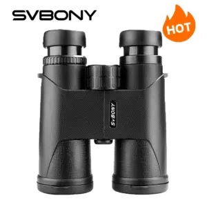 SVBONY SA202 10X42 Professional Binoculars – Roof Prism FMC Optics for Travel, Outdoor, Camping & Survival