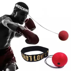 Boxing Speed Ball – Head-Mounted PU Punch Ball for MMA, Muay Thai, and Hand-Eye Coordination Training