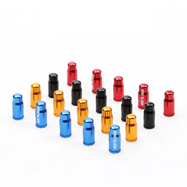 2Pcs GUB Aluminum CNC Bicycle Tire Valve Caps – MTB & Road Bike Tube Nozzle Cover for AV/FV Schrader & Presta Valves - Image 6