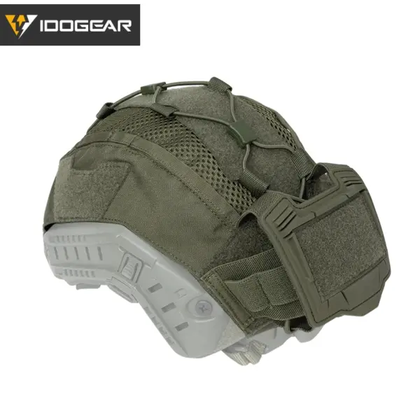 Idogear Helmet Cover For Tactical Maritime Helmet With Nvg Battery Pouch Hunting Accessories 3812 - Image 10