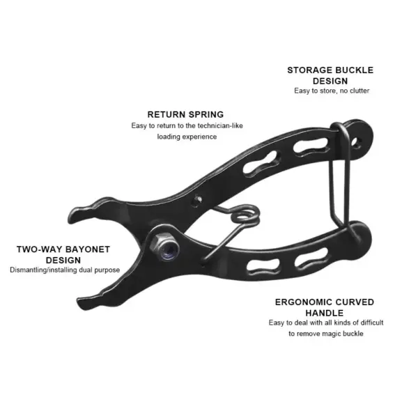 Bicycle Chain Buckle Pliers Mini Mtb Bike Chain Quick Release Magic Link Clamp Removal Install Plier Road Cycling Repair Tools - Image 3