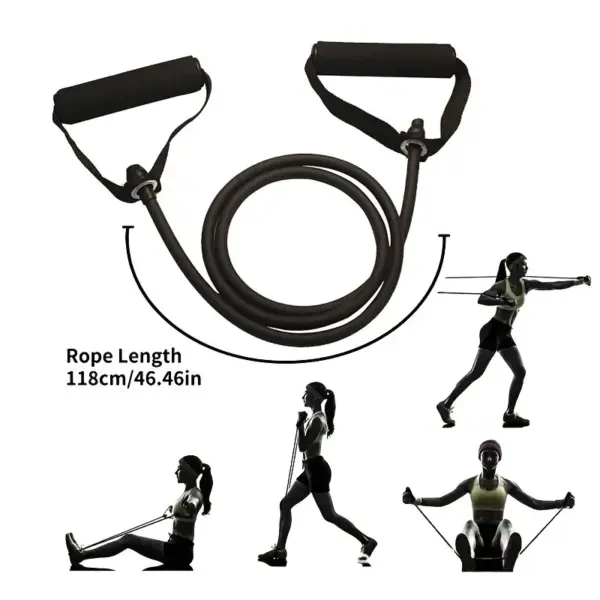 Resistance Bands with Handles – Exercise & Workout Bands for Strength Training at Home & Gym (Men & Women) - Image 6
