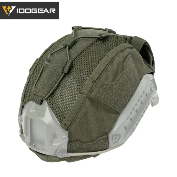 Idogear Helmet Cover For Tactical Maritime Helmet With Nvg Battery Pouch Hunting Accessories 3812