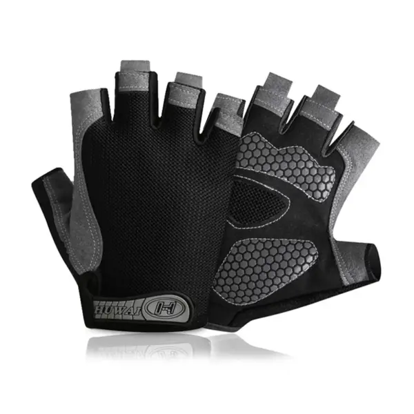 Men's & Women's Half-Finger Cycling Gloves – Breathable, Anti-Slip Gym & Fitness Training Gloves - Image 21