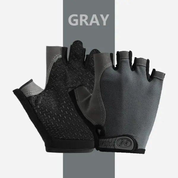 Men's & Women's Half-Finger Cycling Gloves – Breathable, Anti-Slip Gym & Fitness Training Gloves - Image 7
