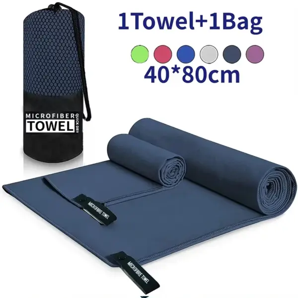 Quick-Drying Sports Towel (40x80cm) – Lightweight & Absorbent Towel for Gym, Swimming, Camping & Fitness - Image 9