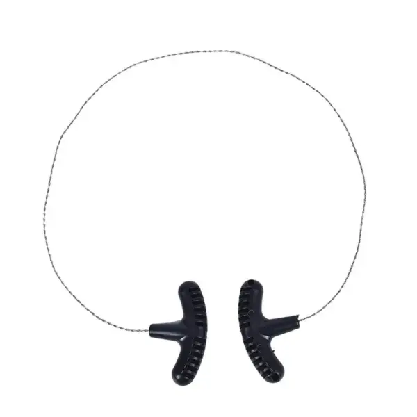 Manual Hand Steel Wire Saw – Portable Survival Rope Chain Saw for Camping, Hiking & Emergency Gear - Image 2