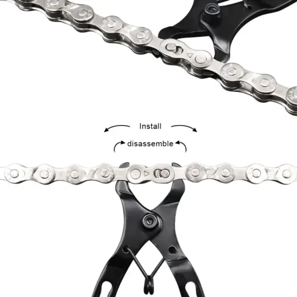 Bicycle Chain Buckle Pliers Mini Mtb Bike Chain Quick Release Magic Link Clamp Removal Install Plier Road Cycling Repair Tools - Image 2
