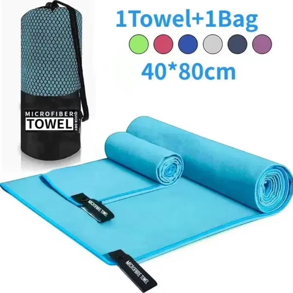 Quick-Drying Sports Towel (40x80cm) – Lightweight & Absorbent Towel for Gym, Swimming, Camping & Fitness - Image 7