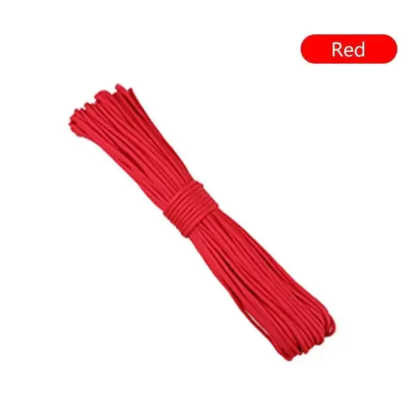 7-Core 550 Paracord Rope – 4mm Survival Cord for Camping, Hiking, Lanyards & Tent Accessories (5/8/16/31M) - Image 7