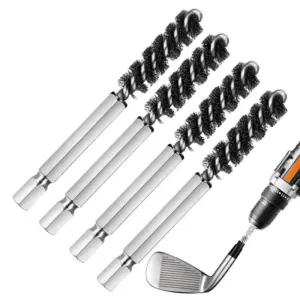 Golf Club Head Hosel Brush – Electric Drill Wire Brush for Golf Iron Rust Removal & Cleaning