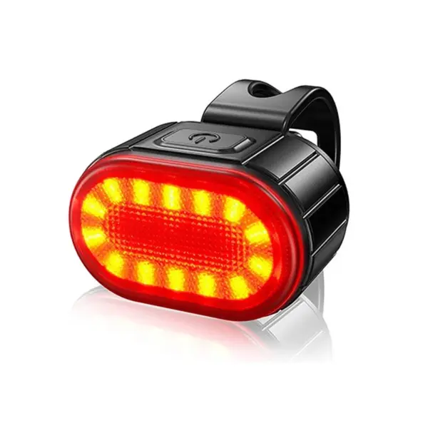 USB Rechargeable LED Bicycle Headlight & Taillight – Waterproof Bike Safety Warning Light - Image 6