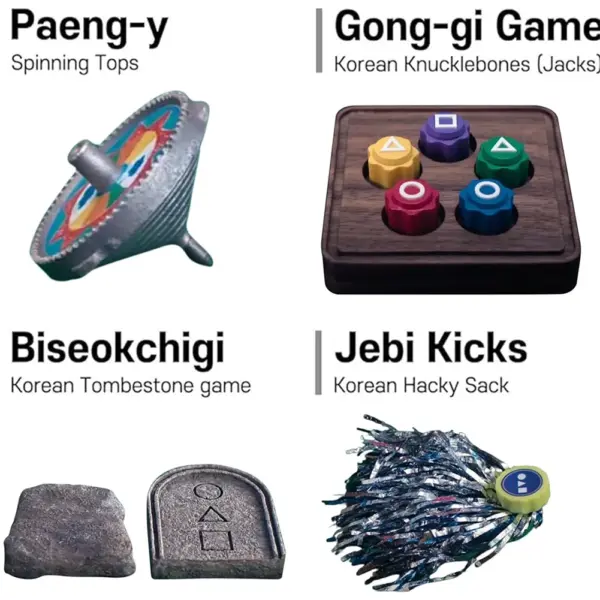 Gonggi Korean Folk Game Stones Set – Traditional Family, Travel & Party Game for Fun & Stress Relief - Image 2