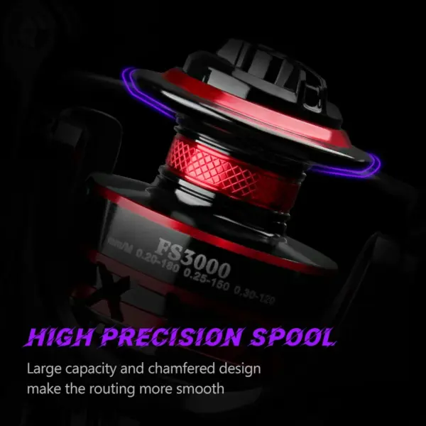 Deukio Fishing Reel 2000-7000 – Max Drag 12Kg Spinning Reel with Metal Spool for Fishing Accessories - Image 4