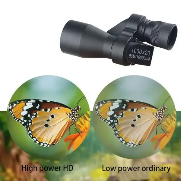 Portable Hd Mini Pocket Monocular Telescope High Magnification Zoom Outdoor Fishing Telescope For Hunting Camping Mountaineering - Image 3