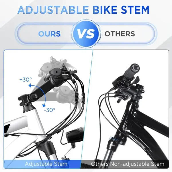 Electric Bike for Adults – 26'' 1000W Peak Ebike with 48V Removable Battery, 50-Mile Range & 21.7MPH Speed - Image 4