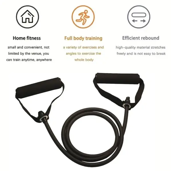 Resistance Bands with Handles – Exercise & Workout Bands for Strength Training at Home & Gym (Men & Women) - Image 5