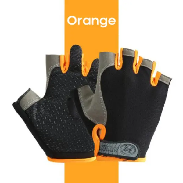 Men's & Women's Half-Finger Cycling Gloves – Breathable, Anti-Slip Gym & Fitness Training Gloves - Image 8