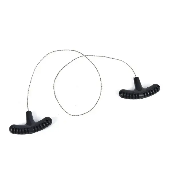 Manual Hand Steel Wire Saw – Portable Survival Rope Chain Saw for Camping, Hiking & Emergency Gear - Image 3