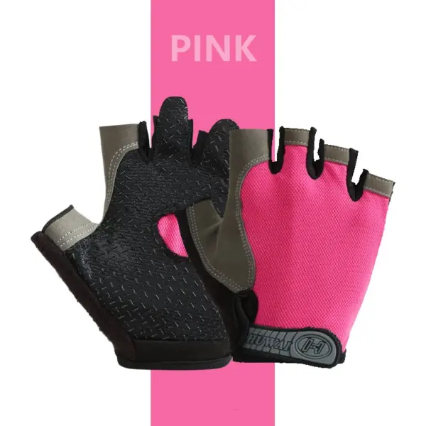 Men's & Women's Half-Finger Cycling Gloves – Breathable, Anti-Slip Gym & Fitness Training Gloves - Image 14