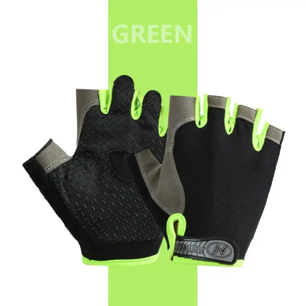 Men's & Women's Half-Finger Cycling Gloves – Breathable, Anti-Slip Gym & Fitness Training Gloves - Image 13