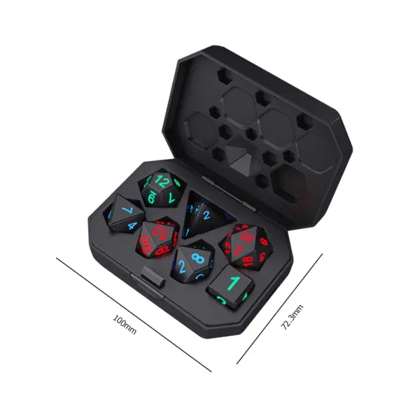 Electronic LED Dice Set – Multi-Sided Glowing Dice for Board Games, Party Entertainment & Table Games - Image 6