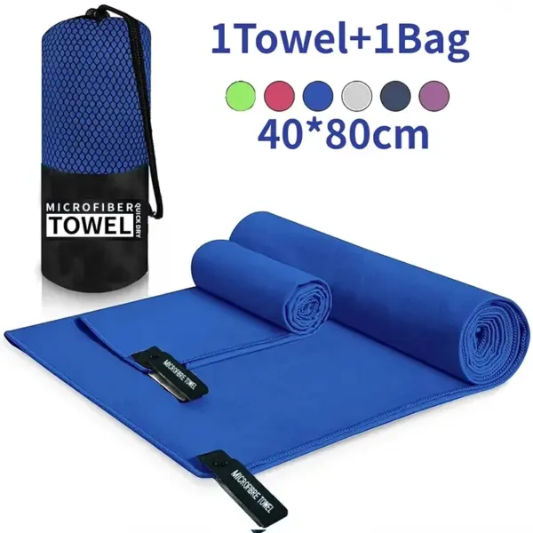 Quick-Drying Sports Towel (40x80cm) – Lightweight & Absorbent Towel for Gym, Swimming, Camping & Fitness - Image 8