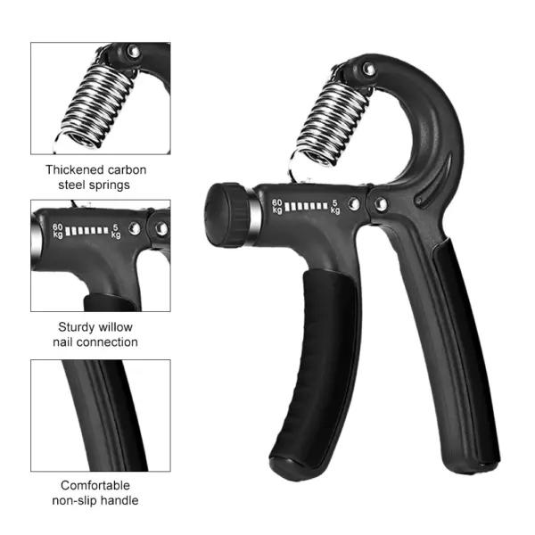 Grip Strengthener Hand Exerciser – Adjustable 5-60Kg for Strength Training & Finger Rehabilitation - Image 4
