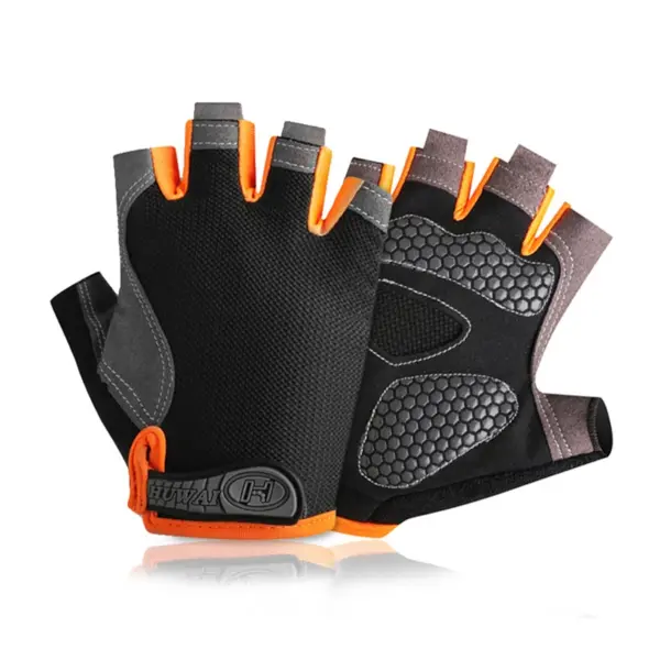 Men's & Women's Half-Finger Cycling Gloves – Breathable, Anti-Slip Gym & Fitness Training Gloves - Image 20