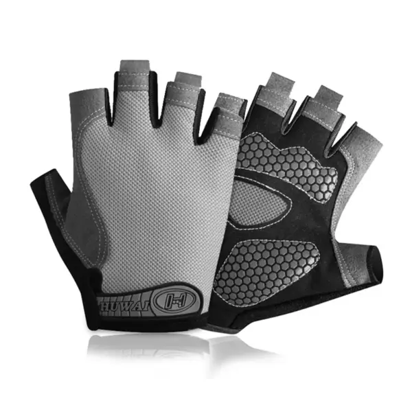 Men's & Women's Half-Finger Cycling Gloves – Breathable, Anti-Slip Gym & Fitness Training Gloves - Image 18
